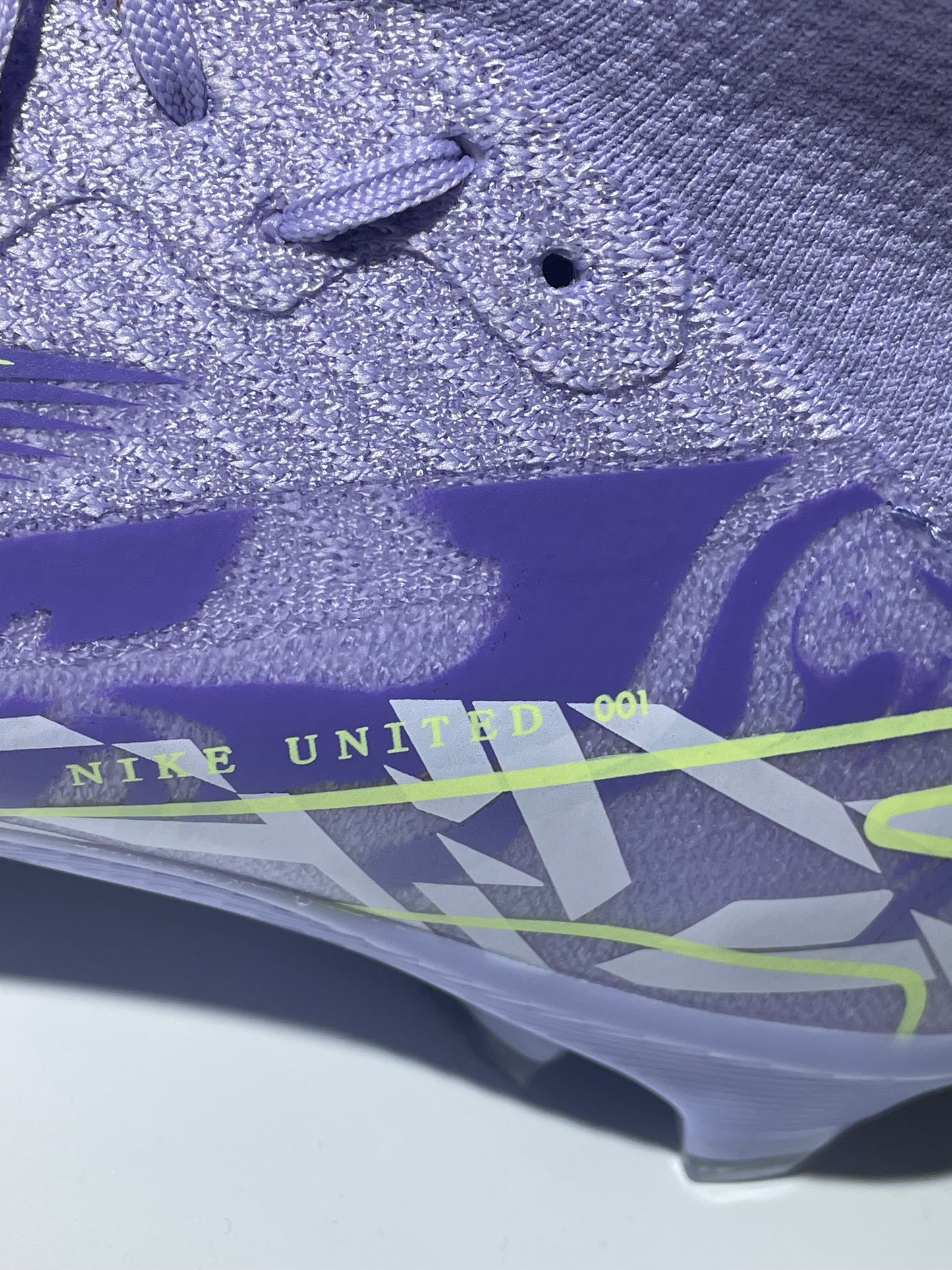 Nike Purple AirZoom Mercurial Superfly 10 Football Studs