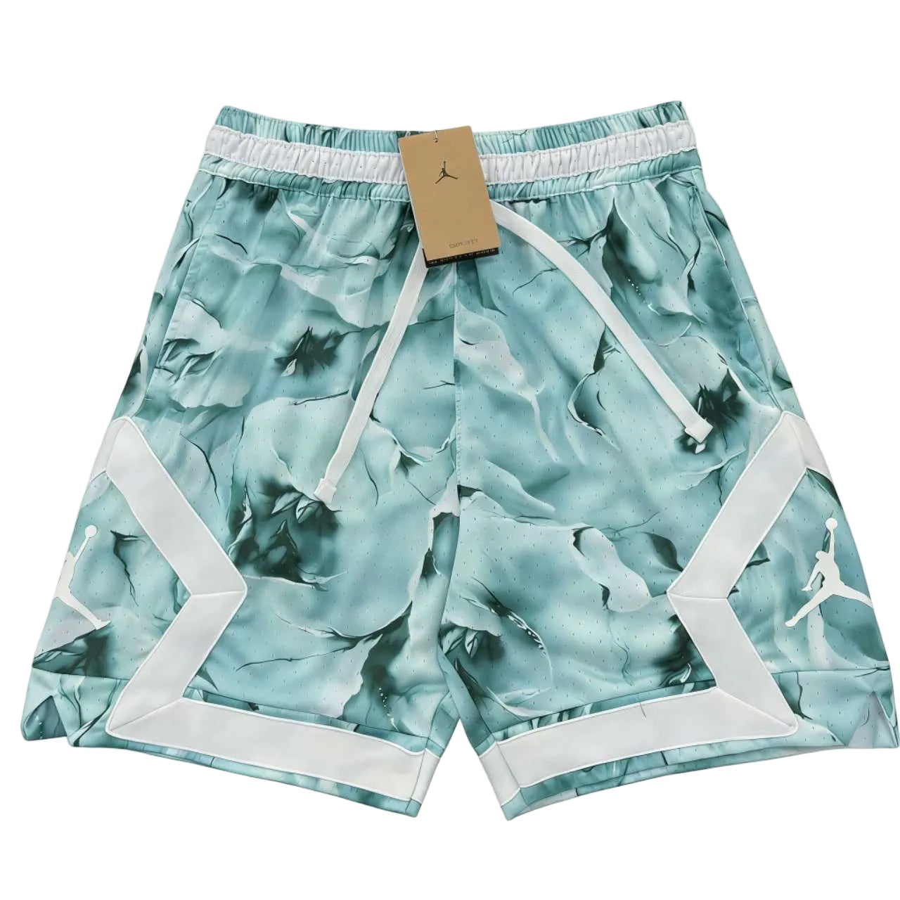 Jordan Dri-FIT Sport Basketball Shorts – Aqua White