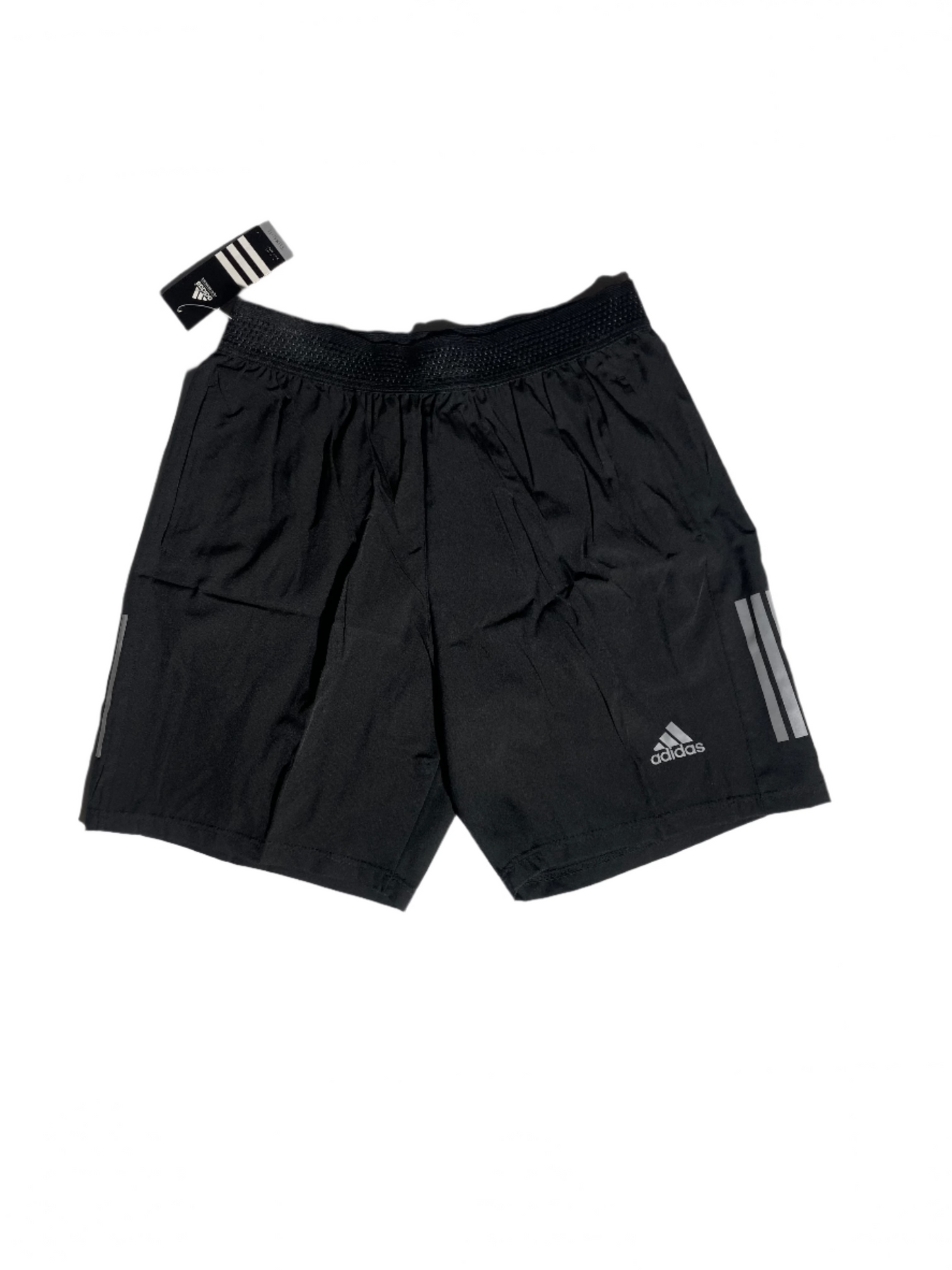 Adidas 3 Stripes Black Training Short