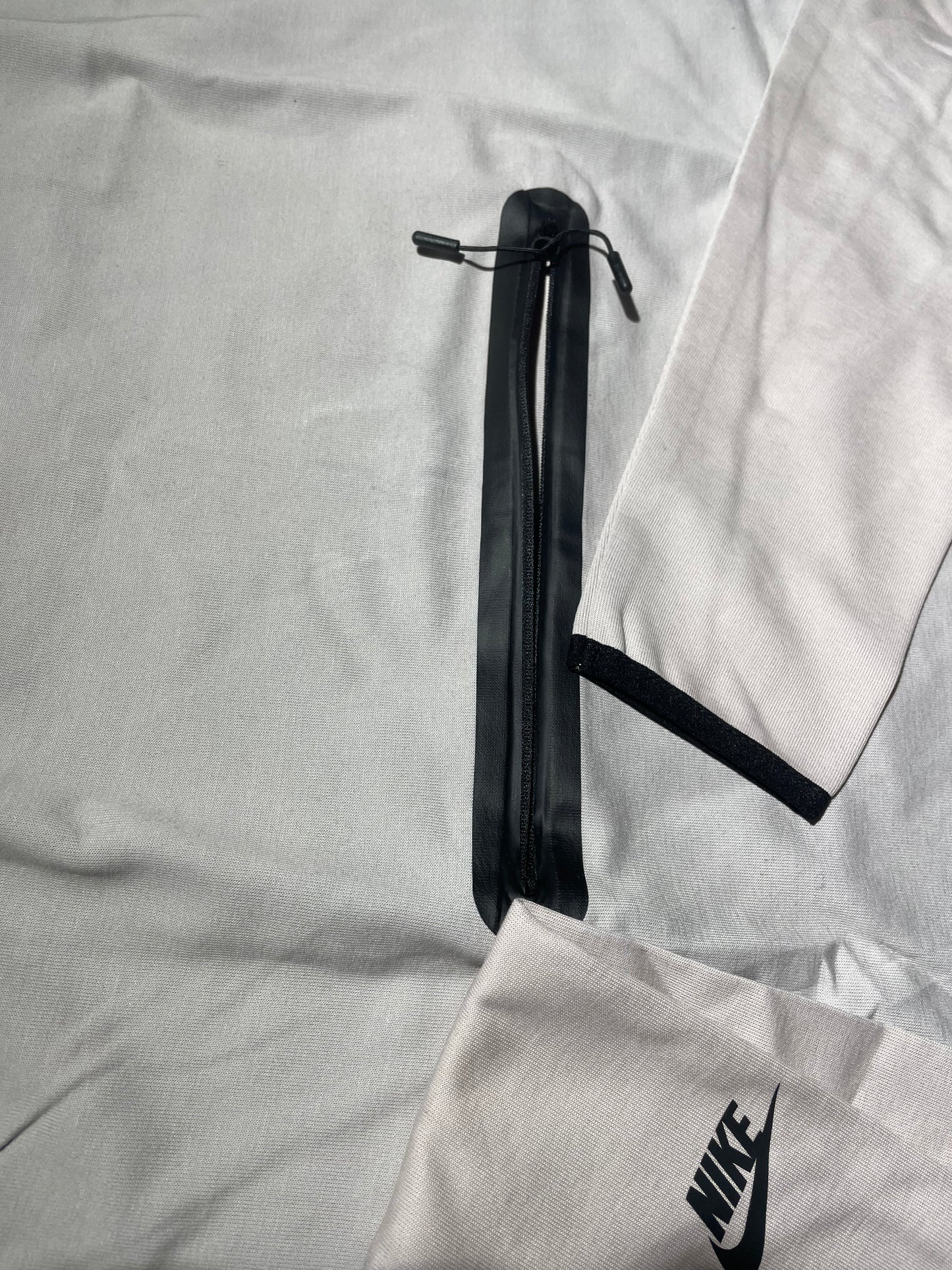 Nike Tech Light Grey Half Zipper