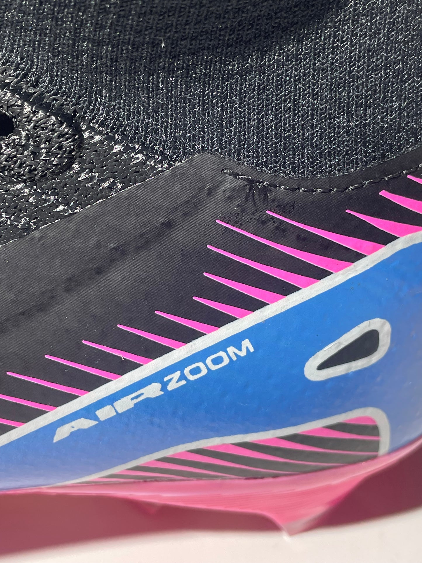 Nike Black Pink AirZoom Mercurial Superfly 10 Football