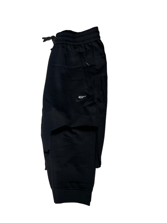 Black pants on a white  background