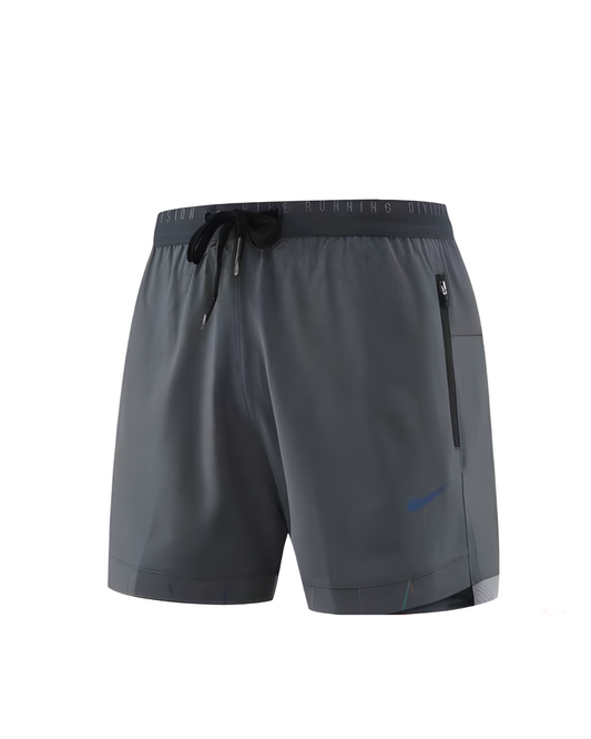 Nike Grey "AIR MAX" Hybrid Running Shorts