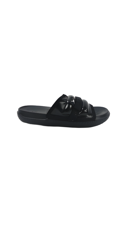 Black Jordan Super Play Slides