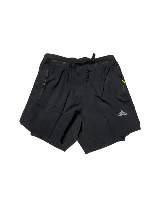 Adidas Black  Hybrid Running Shorts